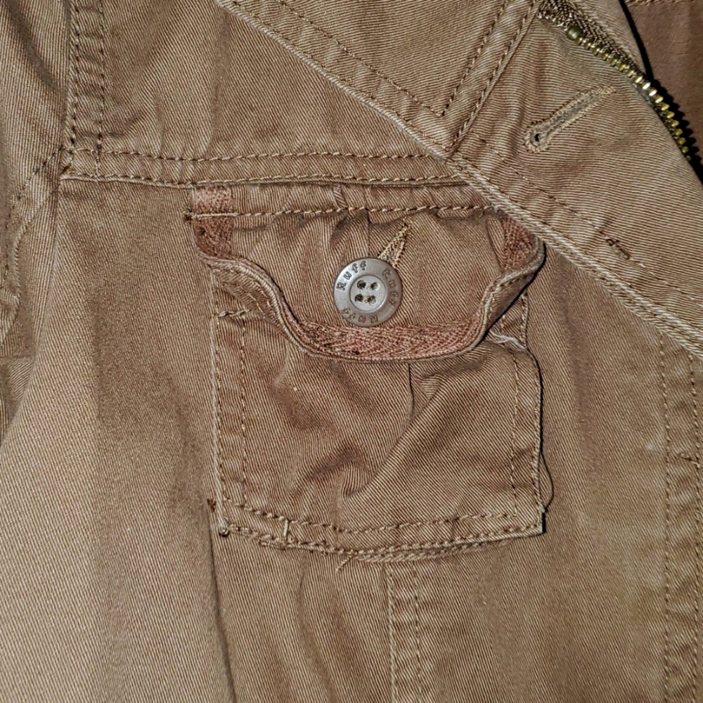 Ruff Hewn Brown Utility Jacket XL - Picture 2 of 7